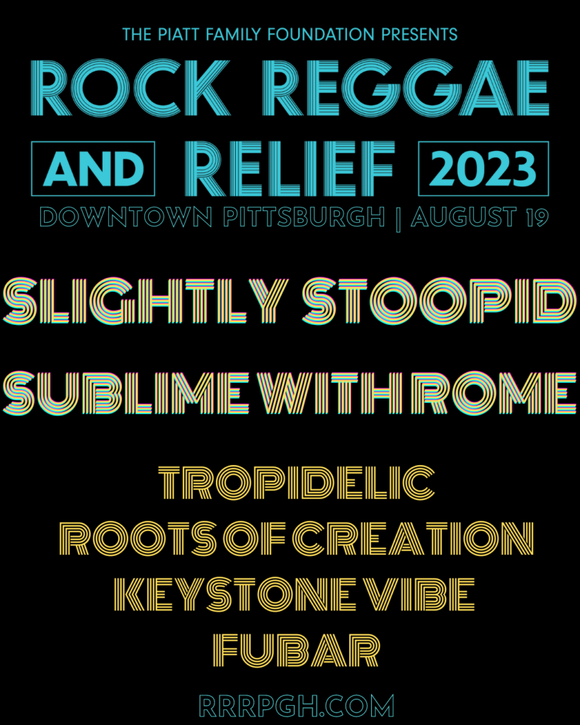 Rock Reggae Relief August 19, 2023