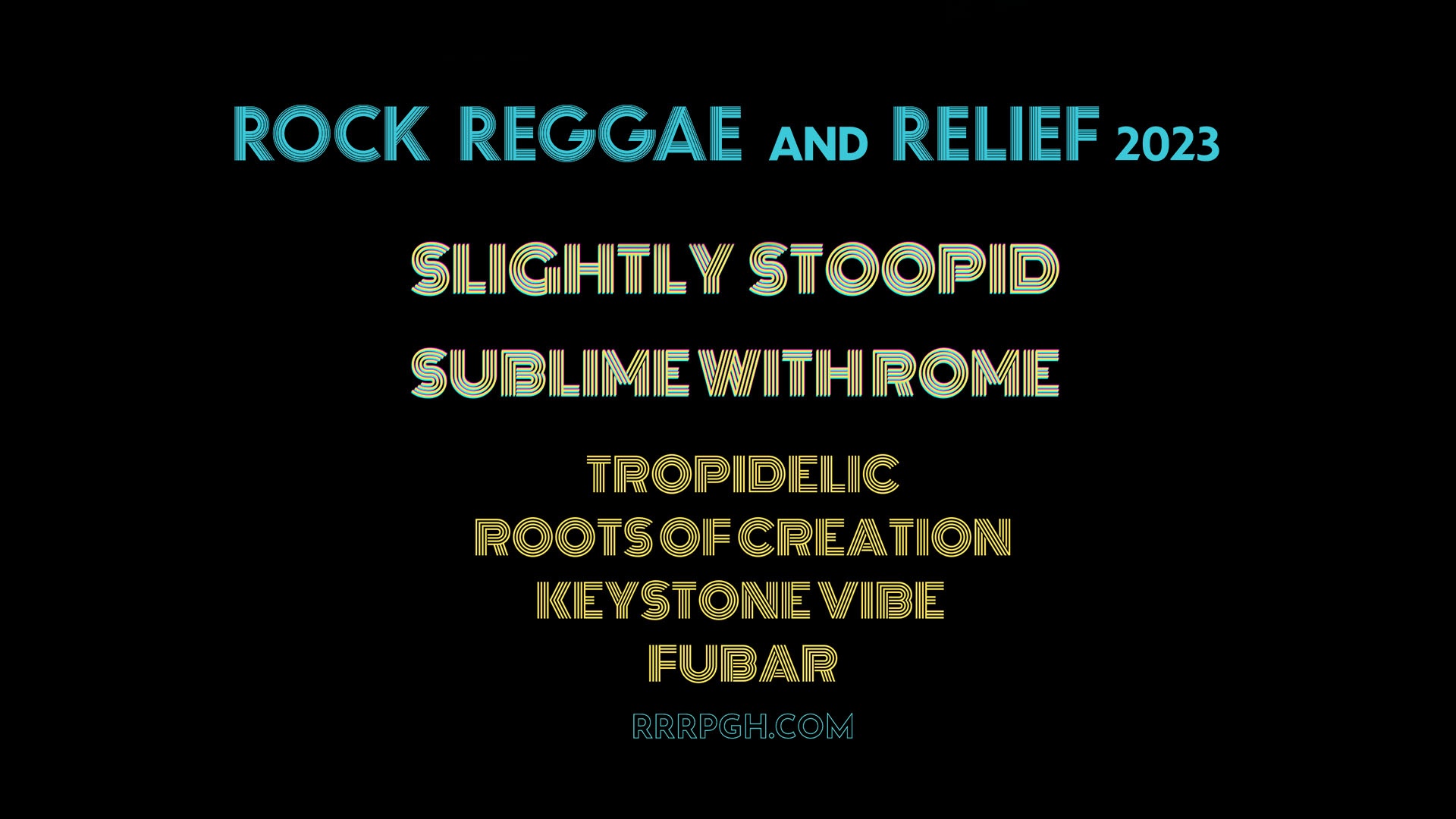 Rock Reggae Relief August 19, 2023