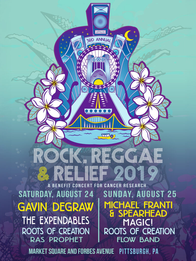 Rock, Reggae & Relief 2019Featuring Gavin DeGraw and Michael Franti & Spearhead