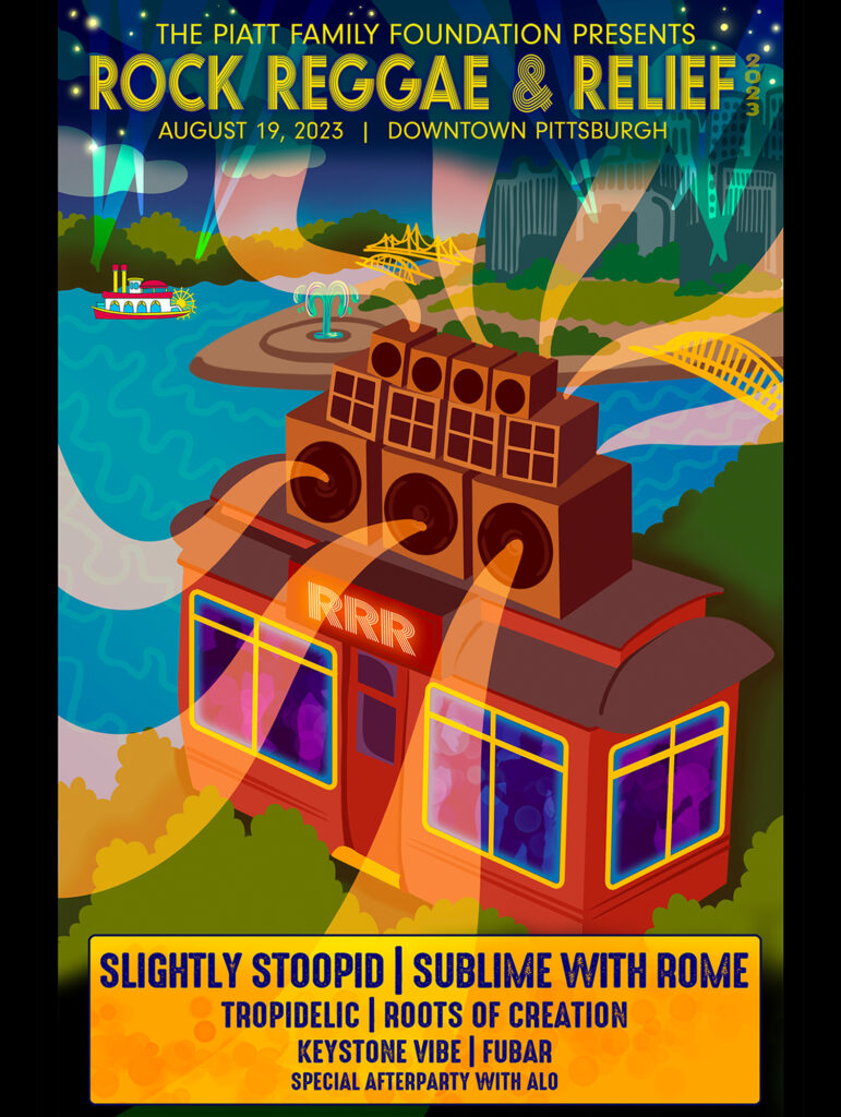 Rock, Reggae & Relief 2023
Featuring Slightly Stupid and Sublime with Rome